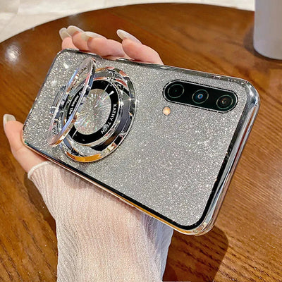 Glitter Ring Grip Transparent Case - OnePlus