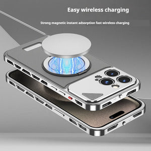 Resolute Leather Ring Holder Case - iPhone