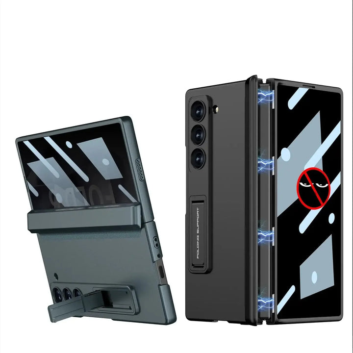 Galaxy Z Fold6 Ultimate Armor Privacy Screen Case [ Anti- Spy Glass]