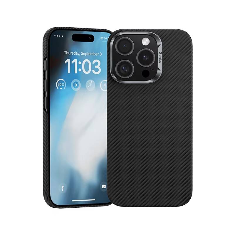 BENKS Rugged Carbon Fiber Air Armor Case - iPhone