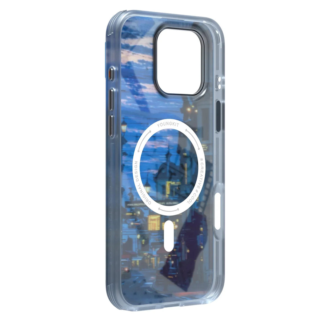 YOUNGKIT Urban Street Style Sticker Case - iPhone