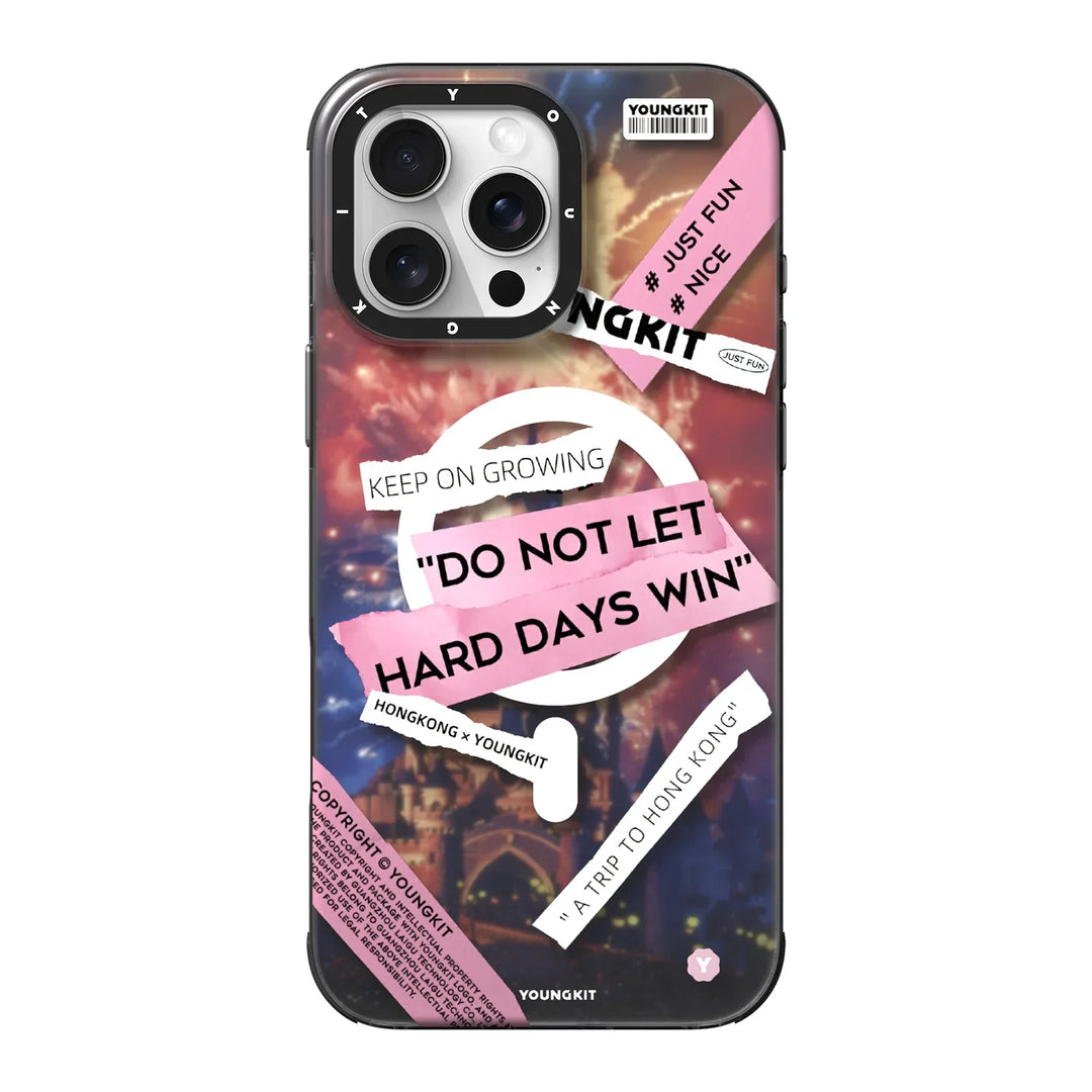 YOUNGKIT Urban Street Style Sticker Case - iPhone