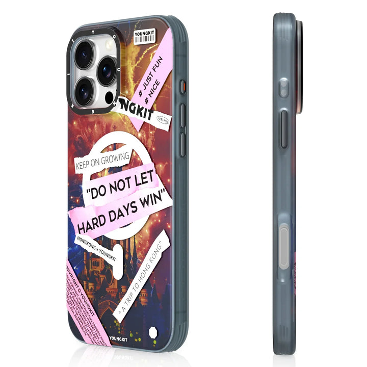 YOUNGKIT Urban Street Style Sticker Case - iPhone