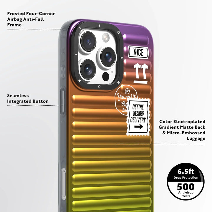 YOUNGKIT Serenity Gradient Spectrum Case - iPhone