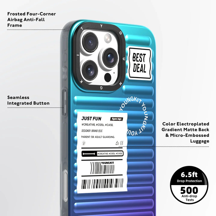 YOUNGKIT Serenity Gradient Spectrum Case - iPhone