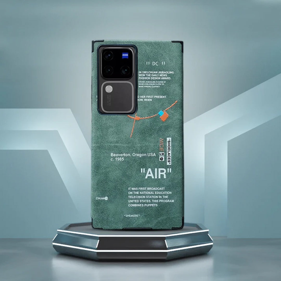 Sneaker Label Leather Edge Case - Vivo