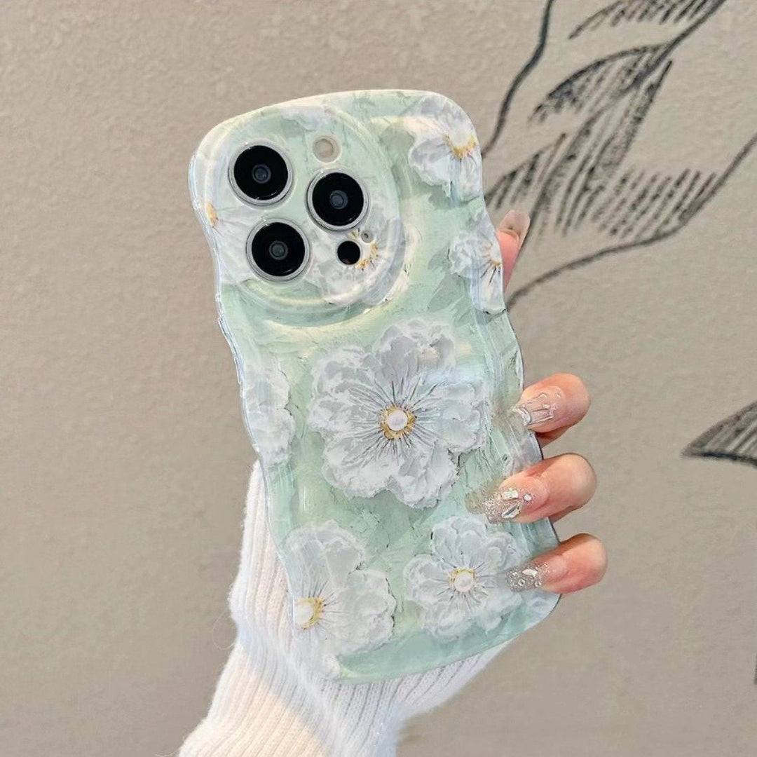 Delicate Flower Blooming Floral Case