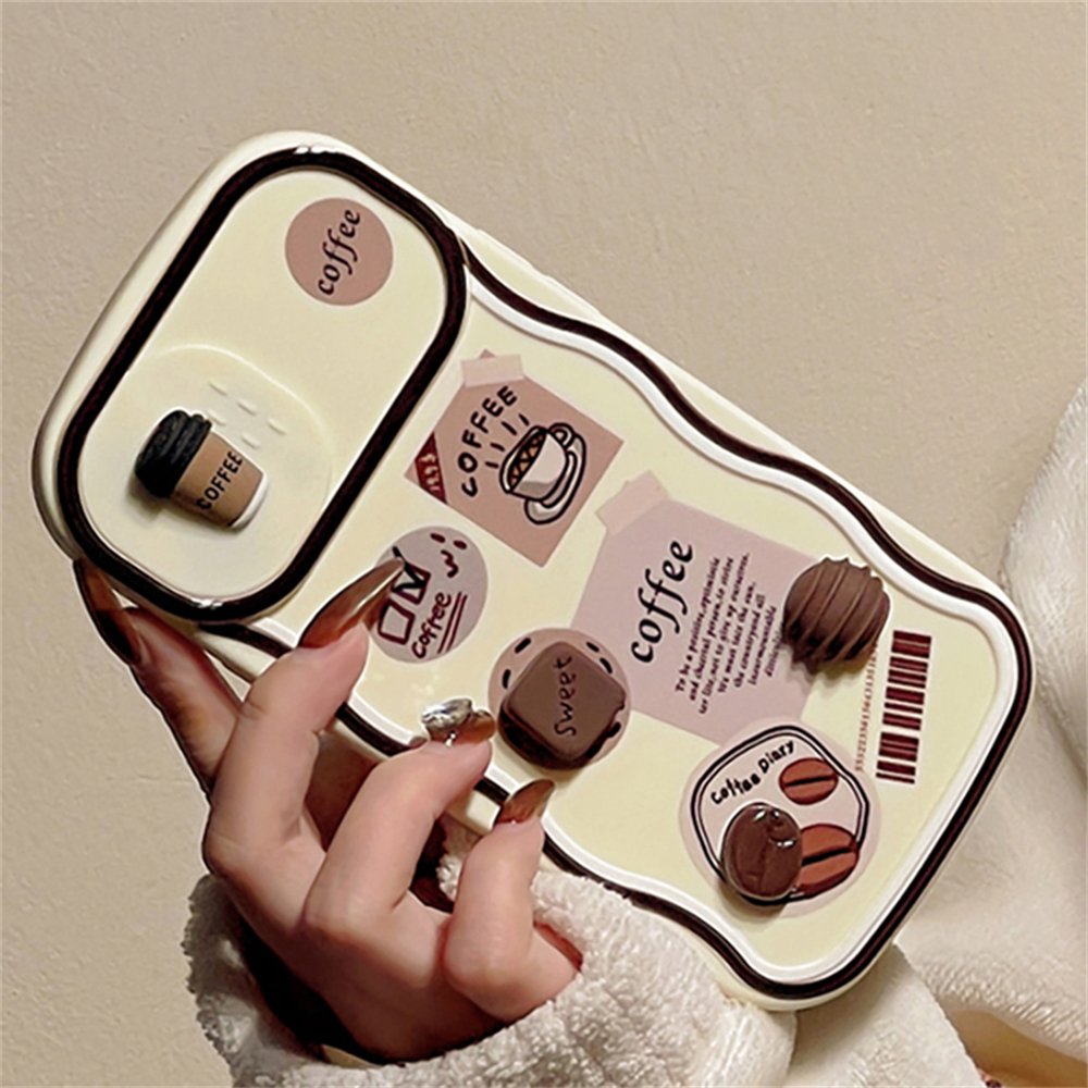 3D Cafe Vibes Sliding Lens Case