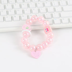 Bunny Glitter Beaded Phone Charm