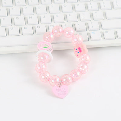 Bunny Glitter Beaded Phone Charm
