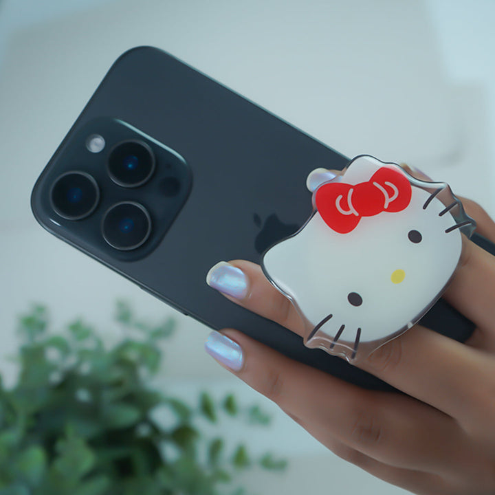 Adorable Kitty Face Phone Gripper