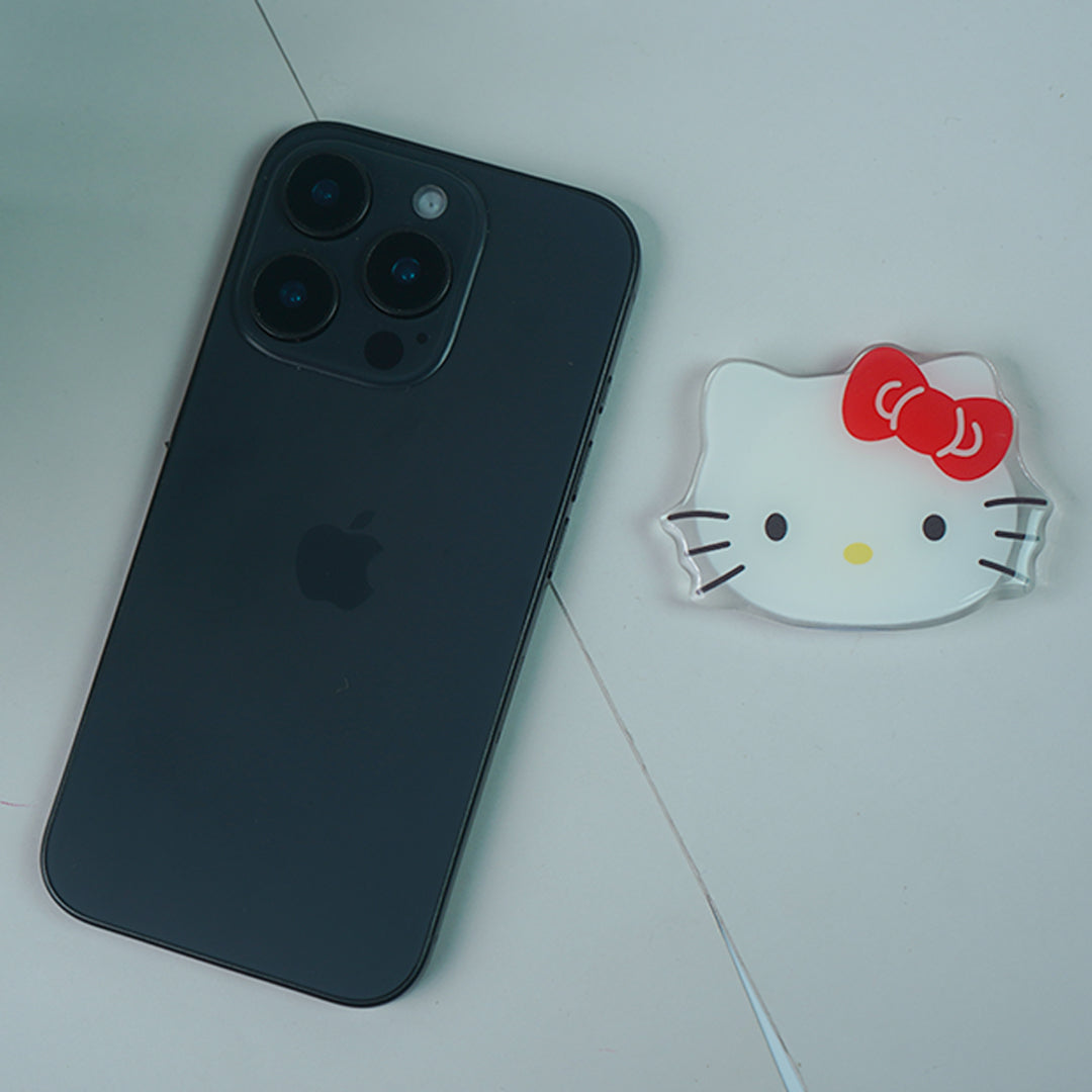 Adorable Kitty Face Phone Gripper