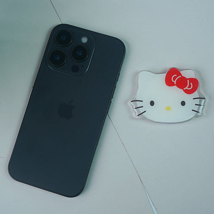 Adorable Kitty Face Phone Gripper