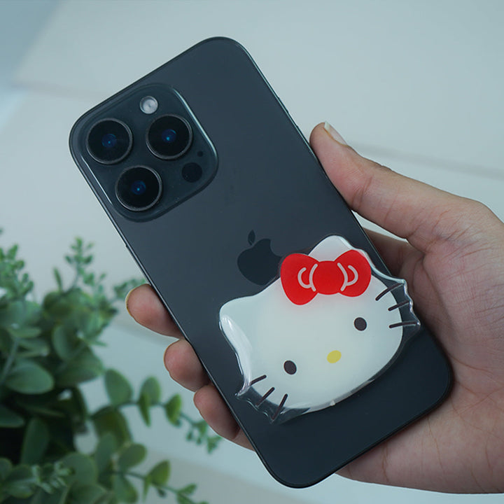 Adorable Kitty Face Phone Gripper