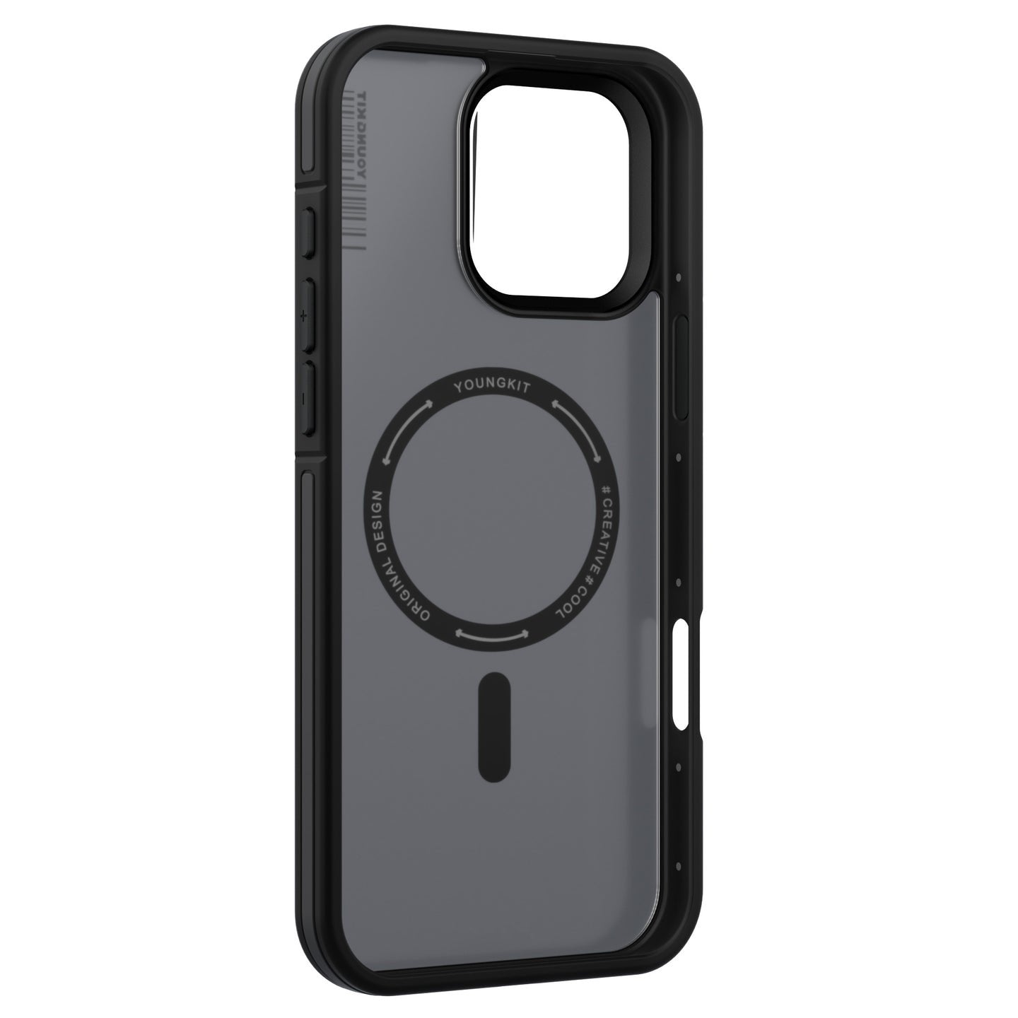 iPhone 16 Series Modish Rock Matte Texture Case