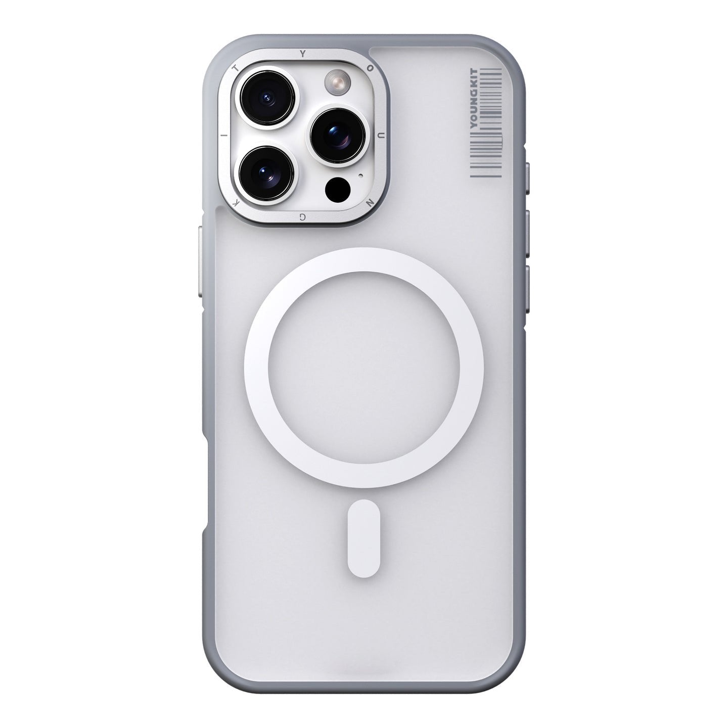 iPhone 16 Series Modish Rock Matte Texture Case