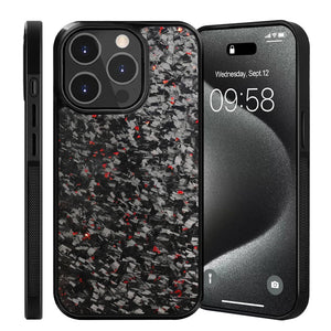 Fragmented Confetti Carbon Fiber Case - iPhone
