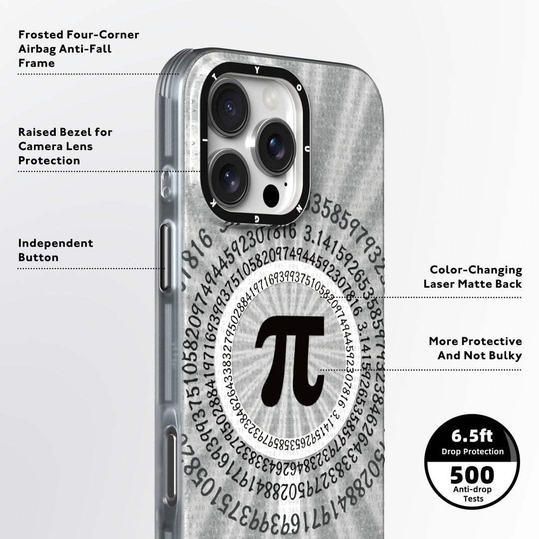 YOUNGKIT Playful Arithmetic Symbol Graphics Case - iPhone