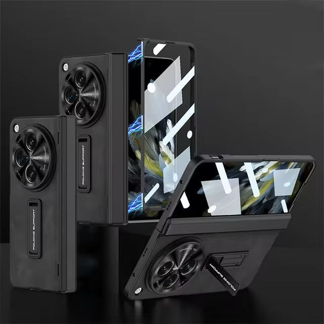 OnePlus Open Magnetic Closure PU Leather Case