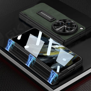OnePlus Open Magnetic Closure PU Leather Case