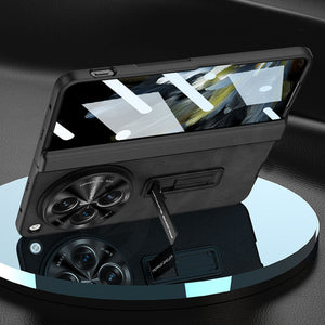 OnePlus Open Magnetic Closure PU Leather Case