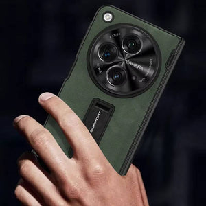 OnePlus Open Magnetic Closure PU Leather Case