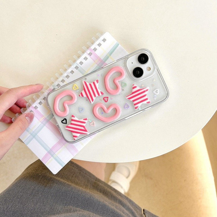 Cute Starry Hearts Case