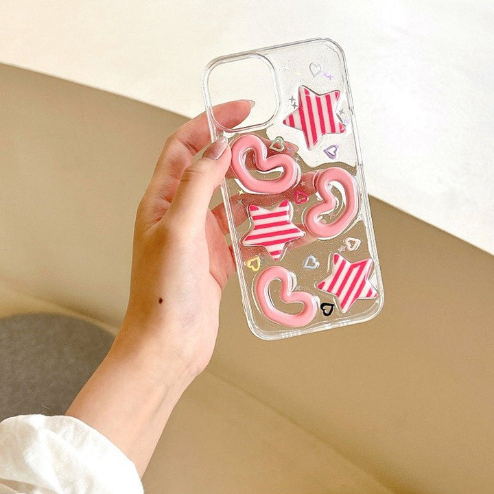 Cute Starry Hearts Case