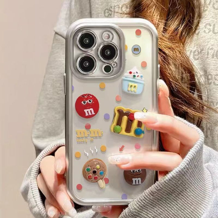 Delightful 3D Chocolate Cartoon Case