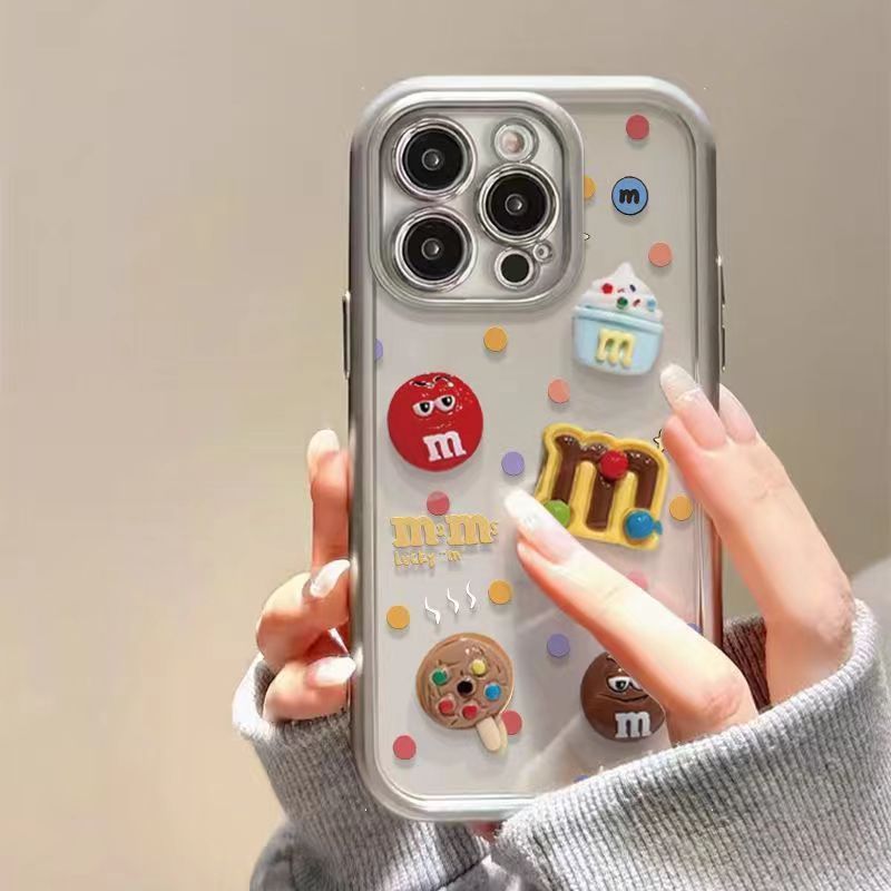 Delightful 3D Chocolate Cartoon Case