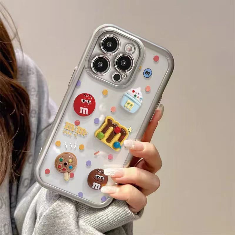 Delightful 3D Chocolate Cartoon Case