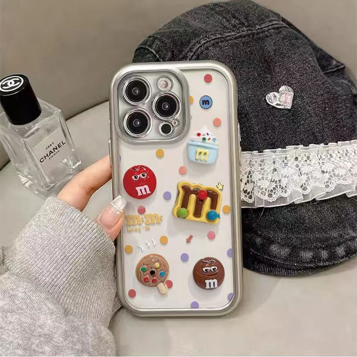 Delightful 3D Chocolate Cartoon Case