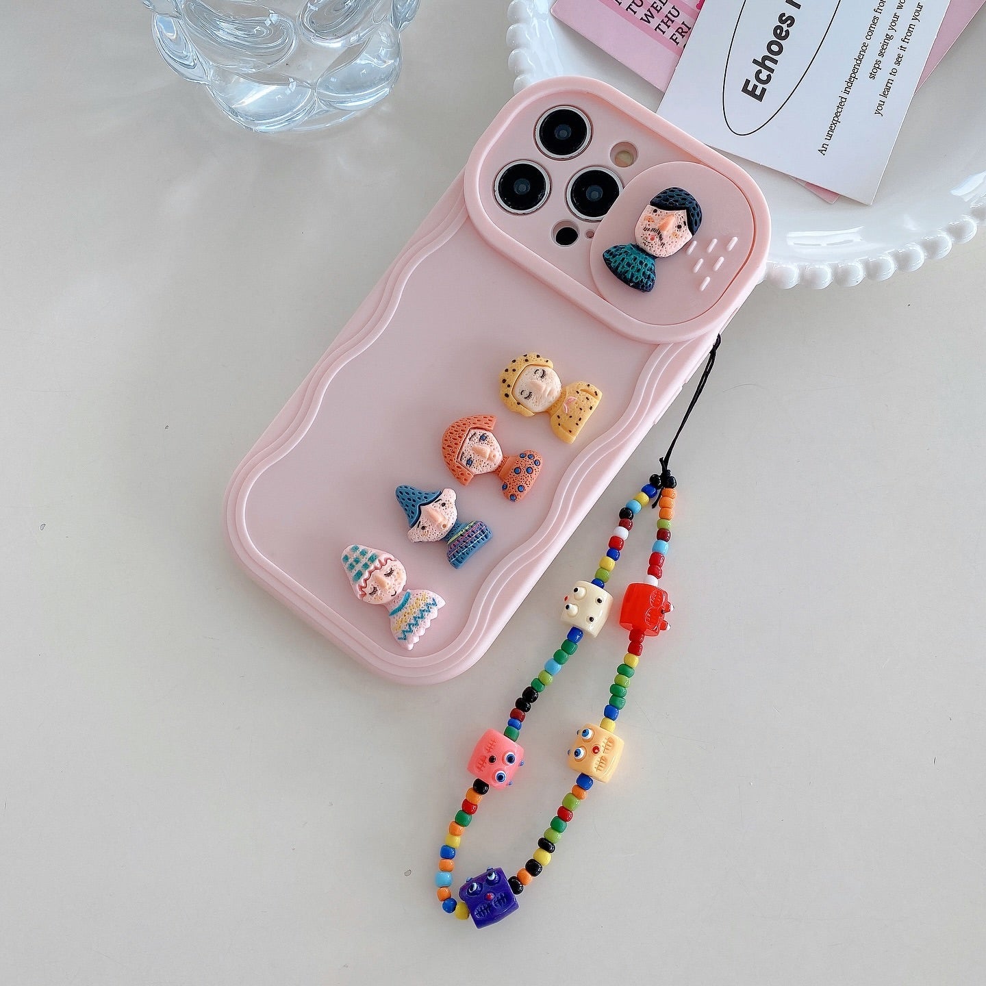 Creative Quirky Faces Cartoon Case