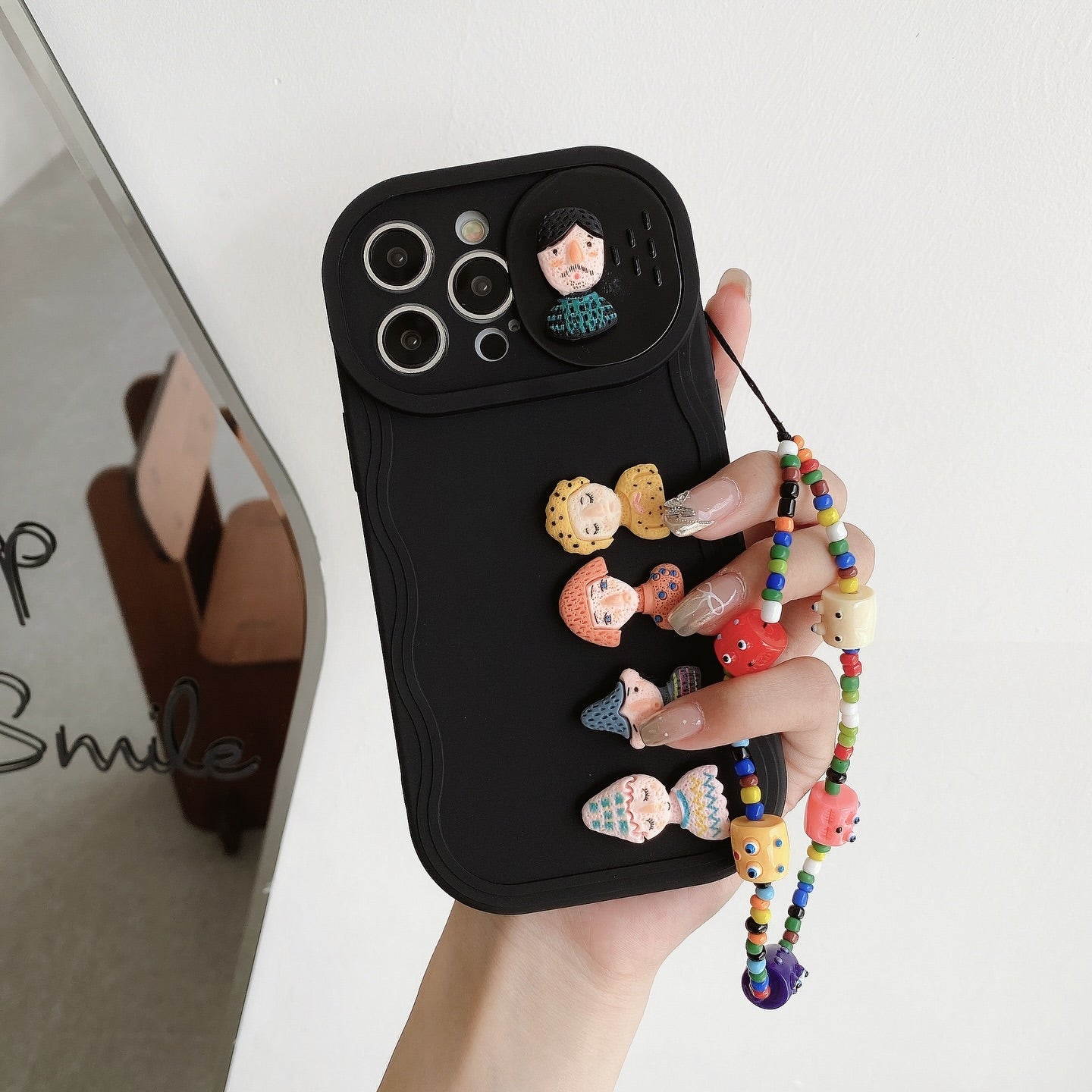 Creative Quirky Faces Cartoon Case
