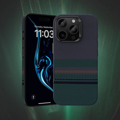 BENKS Bold Aurora Carbon Fiber Case - iPhone