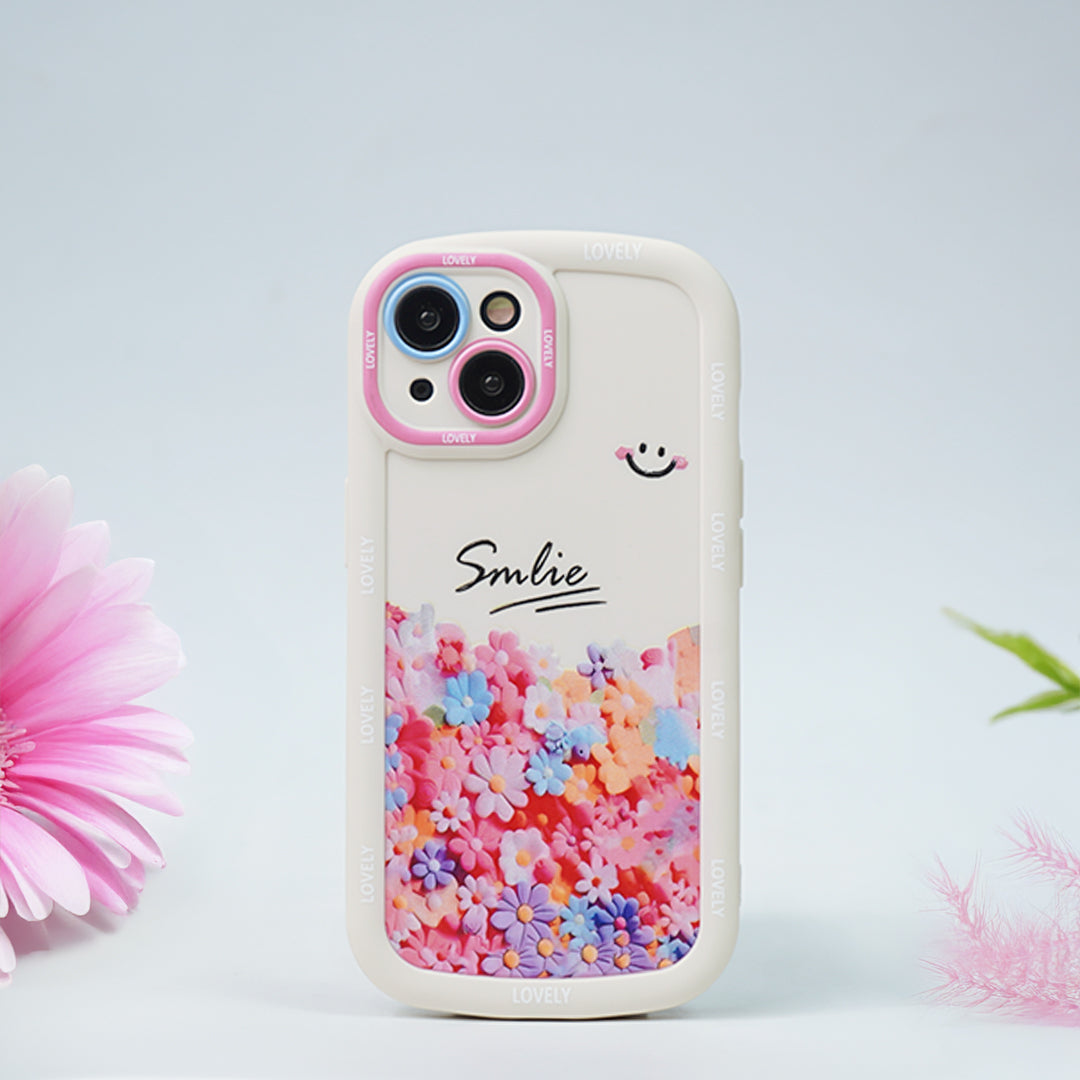 Charming Floral Bloom Smile Case