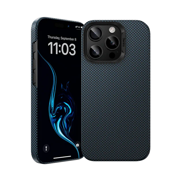 BENKS Fortress Carbon Fiber Armor Case - iPhone