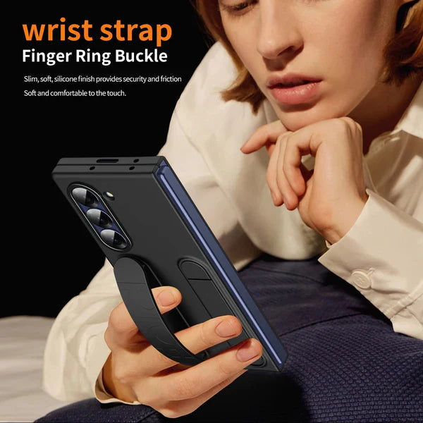 Galaxy Z Fold Series Dual Function Wristband Stand Case