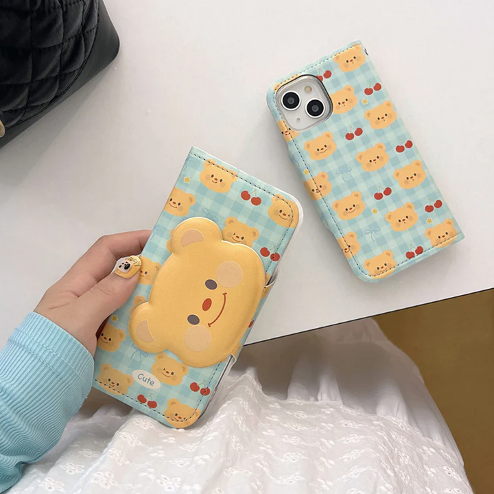 Adorable Butter Bear Folding Case