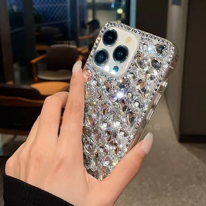 Luxe Diamond Stud Glam Case