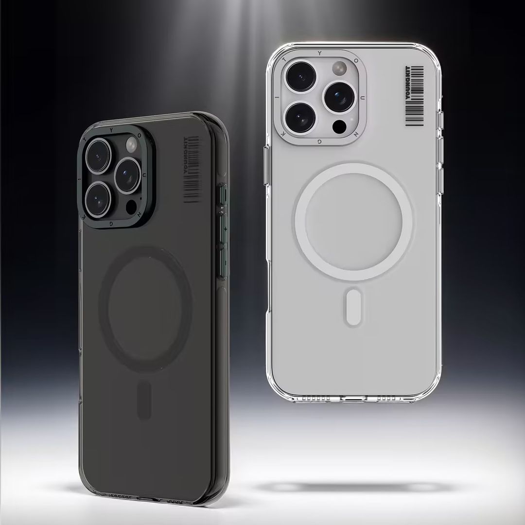 iPhone 16 Series Modish Rock Matte Texture Case