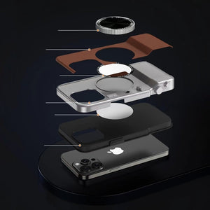 iPhone 14 Series Retro Camera Lens Aesthetic Case
