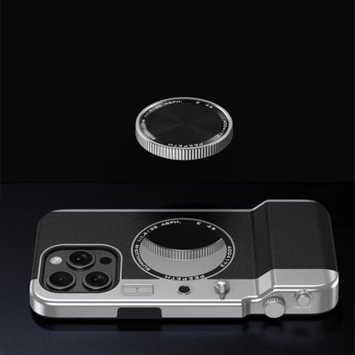 iPhone 14 Series Retro Camera Lens Aesthetic Case