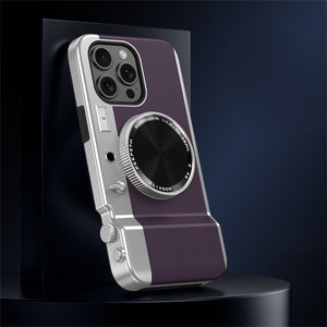 iPhone 14 Series Retro Camera Lens Aesthetic Case