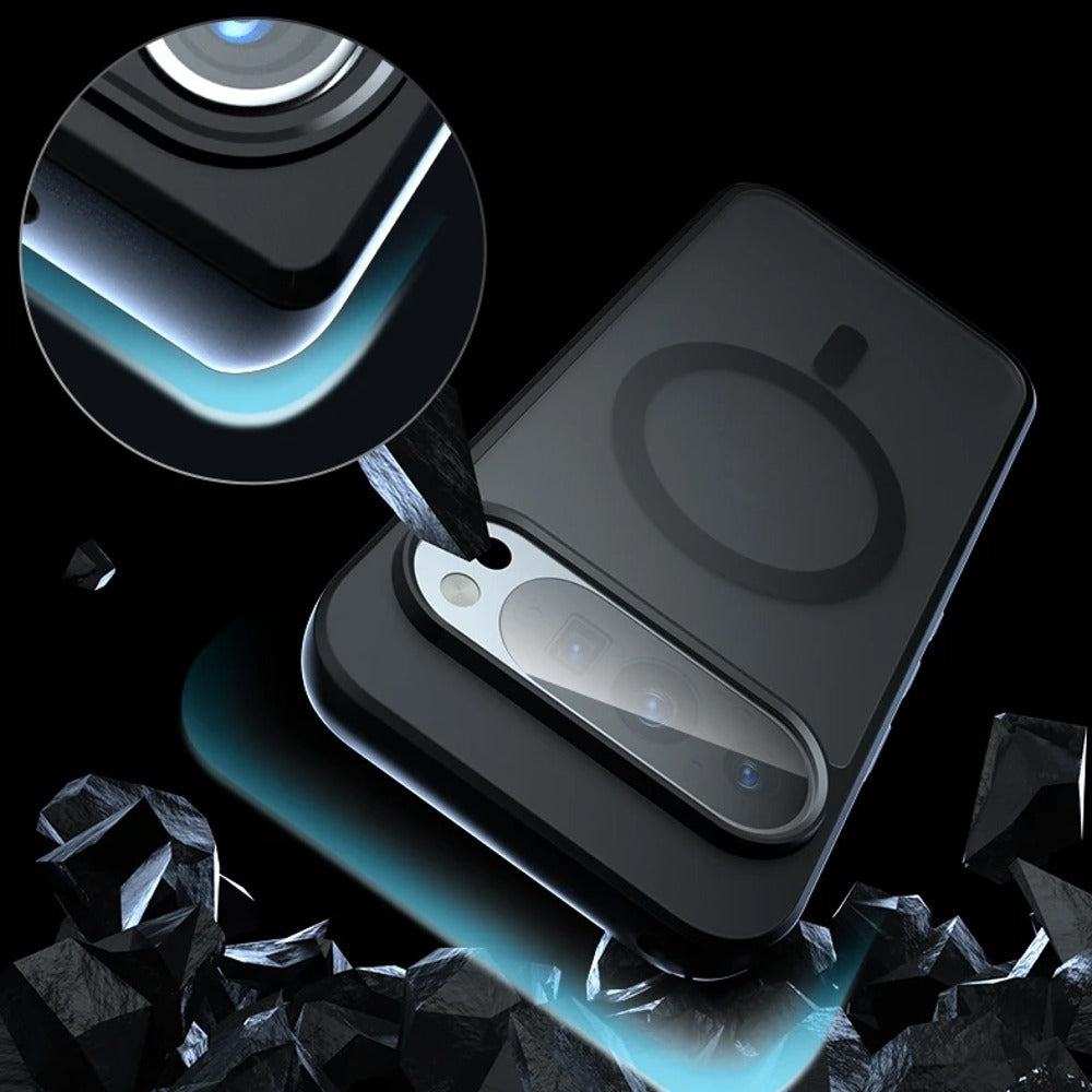 Luxury Armor Magnetic Matte Bumper Case - Google