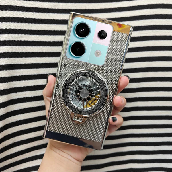 Brilliant Spin Rotating Wheel Stand Case - Xiaomi