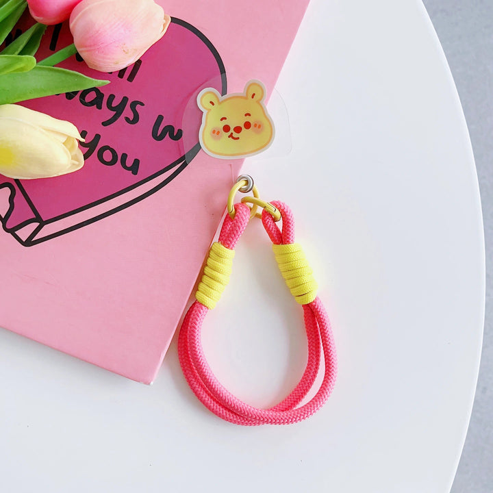 Playful Bunny Bear Cute Phone Charm