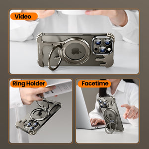 Infinite Twist Bracket Metal Case - iPhone