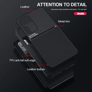 Modern Leather Pattern Slimline Case - Vivo