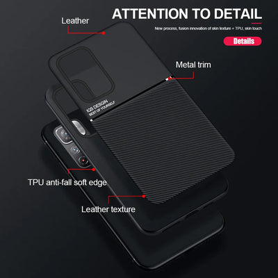 Modern Leather Pattern Slimline Case - Vivo